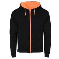 BLACK/FLUOR ORANGE