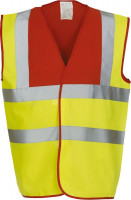 Rot / Hi Vis Gelb