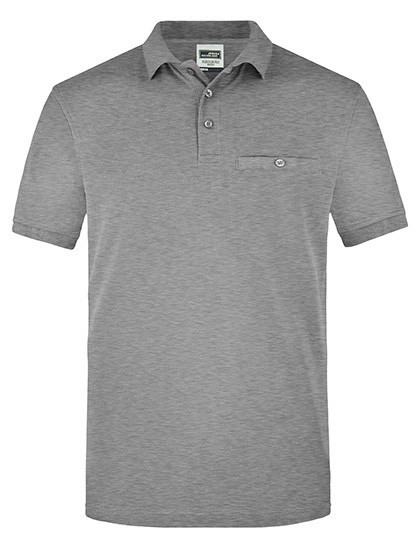 James&Nicholson - Men´s Workwear Polo Pocket