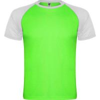 FLUOR GREEN/WHITE