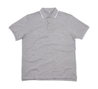 Heather Grey Melange/White