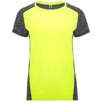 FLUOR YELLOW/HEATHER BLACK