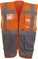 Hi Vis Orange / Grau